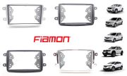 Moldura 2 DIN Fiamon Para Renault Captur, Duster, Kwid, Logan e Sandero