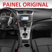 Moldura 2 Din Fiamon Para Nissan Sentra 2014 2015 - Grafite - 3240