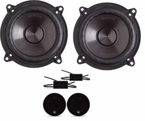 CS50 P - Alto Falante Kit 2 Vias 5" Bravox - 120 Watts RMS (Par) + 80 RMS Mini Tweeter Coluna (Par)