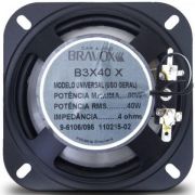 B3X 40 X - Alto Falante 4" Bravox - 80 Watts RMS (Par)