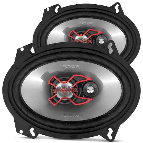 B3x68 X - Alto Falante Bravox 6x8 80 Watts Rms (par)