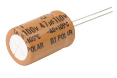 Capacitor Bipolar 47 x 100