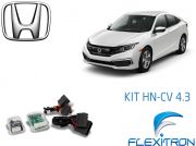 Central para automação de vidros, retrovisores e teto solar - Honda Civic G10 - KIT HN-CV 4.3