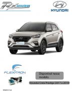 Central Tilt Down e rebatimento dos retrovisores - Hyundai Creta Prestige 2017 a 2019, FTD HY-CT 2.0