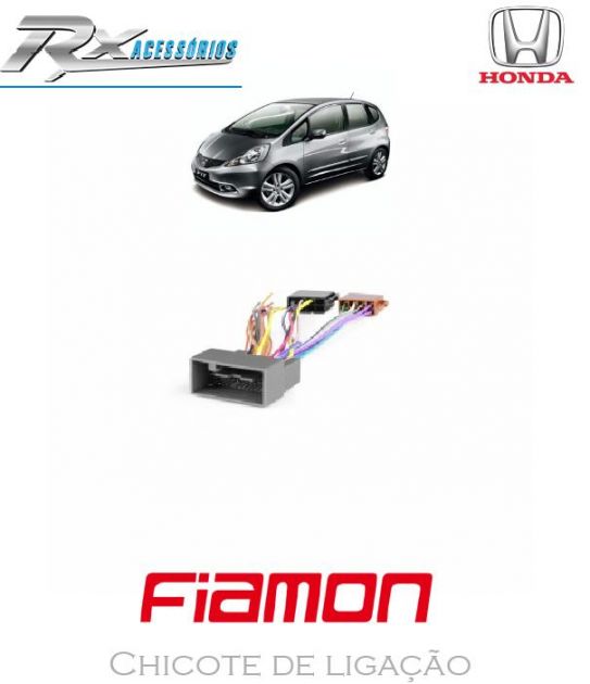 40111 -  Chicote adaptador de antena - Honda City, HR-V, CR-V, Fit e Civic - (modelo redondo)