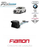40131 - Chicote adaptador para rádios  - Quadrilock Peugeot, Citroën, Audi, BMW, MINI - Com conector