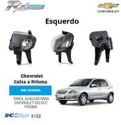 Farol auxiliar Shocklight para Chevrolet Celta e Prisma (2006 até 2015) 