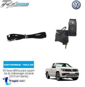 Kit trava elétrica Tragial para caçamba TWCA - Volkswagen Amarok (2010 em diante).