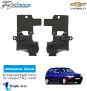 Kit trava elétrica Tragial TCA2 2P Chevrolet Celta antigo (até 2005)