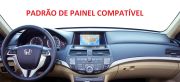 Moldura 2 Din Fiamon Para Honda Accord 2008 Até 2014 - Preta