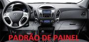 Moldura 2 Din Fiamon Para Hyundai Ix35 2010 Até 2015 - Preta - 3160