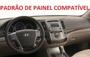 Moldura 2 Din Fiamon Para Hyundai Vera Cruz - Grafite Original - 3094