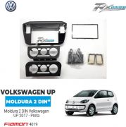 Moldura 2 DIN Volkswagen UP 2017 em diante