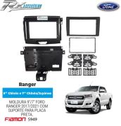 Moldura 7''/9" Fiamon para Ford Ranger 2017 em diante