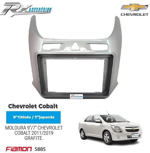 Moldura 7/9 Polegadas Fiamon para Chevrolet Cobalt 2011 até 2019