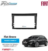 Moldura 9 Polegadas Fiamon Para Fiat Bravo (2016 em diante)