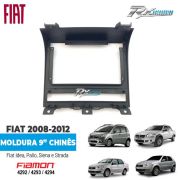 Moldura 9 Polegadas Fiamon para Fiat Idea, Palio, Siena e Strada (2008 até 2012)