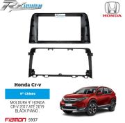 Moldura 9 Polegadas Fiamon para Honda CRV 2017 até 2019 - Black Piano