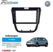 Moldura 9 Polegadas Fiamon para Volkswagen G5 Gol, Voyage e Saveiro