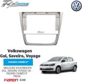 Moldura 9 Polegadas Fiamon para Volkswagen Gol, Saveiro e Voyage G6 