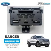 Moldura 2 DIN Fiamon Ford Ranger 2016 Até 2021