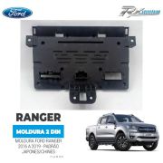 Moldura 2 DIN Fiamon Ford Ranger 2016 Até 2021