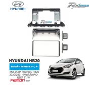 Moldura Padrão Pioneer 8 e 9" Para Hyundai Hb20 (2020 em diante)