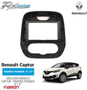 Moldura padrão Pioneer 8'' e 9" para Renault Captur