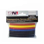 Espaguete Termo Retrátil 10 mm DNI 5110 - Pacote Com 10 Un. de 10 cm cada (1,0 M total)