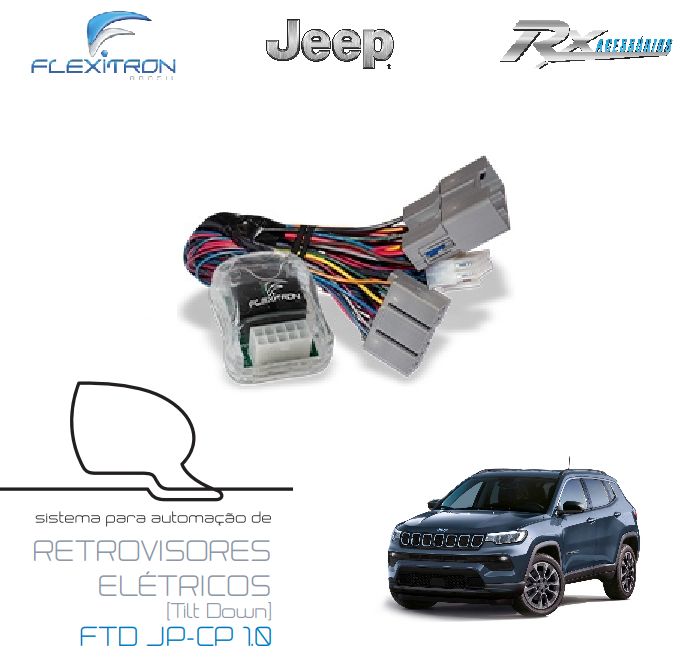Retrovisor Eletrico Ft Fiat Palio 2p Re Tilt Down